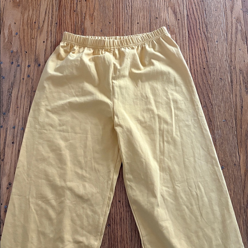 NWT Matilda Jane Golden Day Ruffles Pants Yellow Gold Girls 12 - Picture 2 of 9